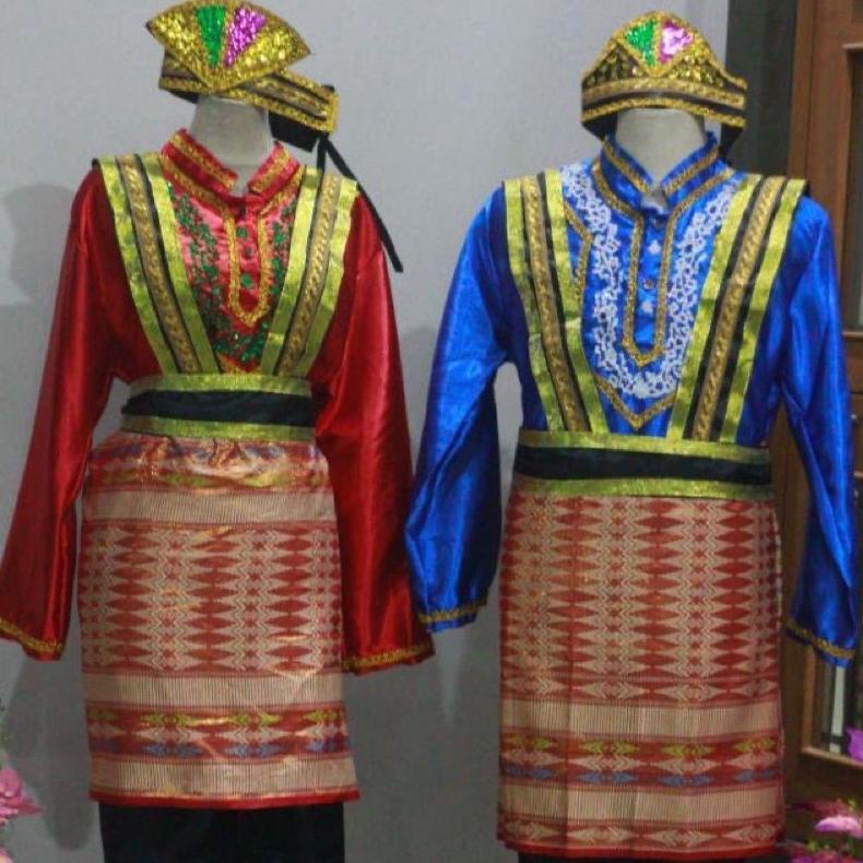 New Baju Adat Aceh/Tari Saman Aceh Dewasa Satuan (Pria/Wanita)
