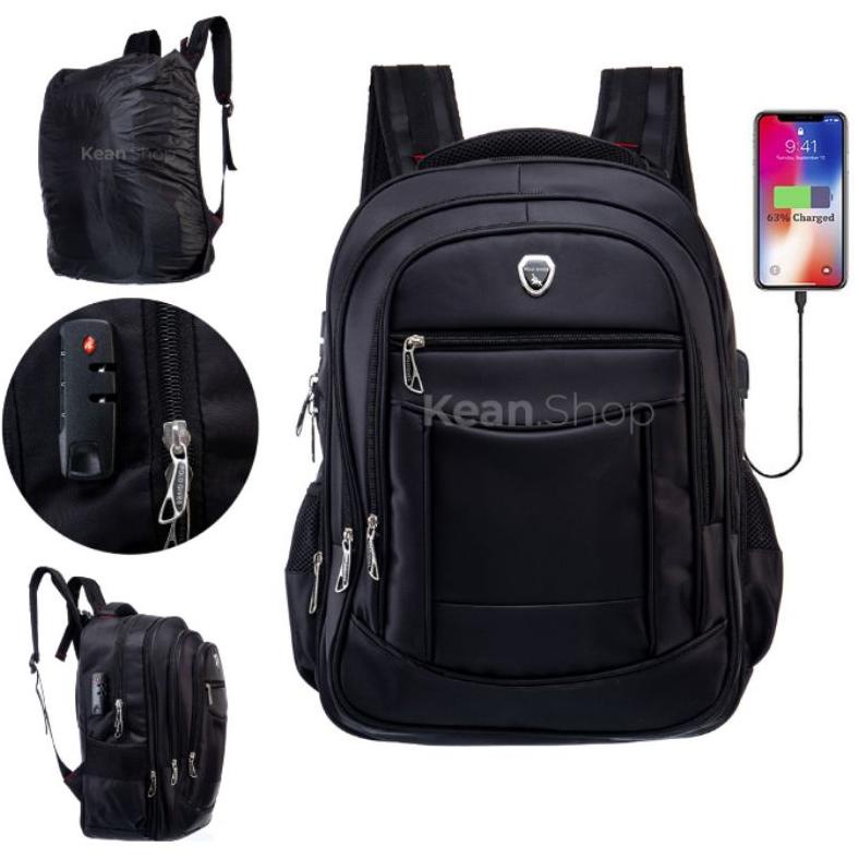 New Tas Polo Gives Kunci Usb Port Polo Original Import 18 Inch + Raincover