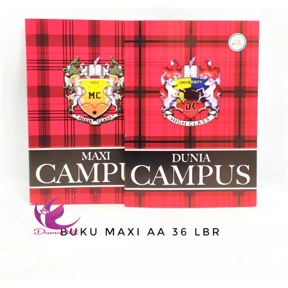 

BUKU TULIS BOXY 36 LEMBAR MAXI AA CAMPUSS 1 Buku