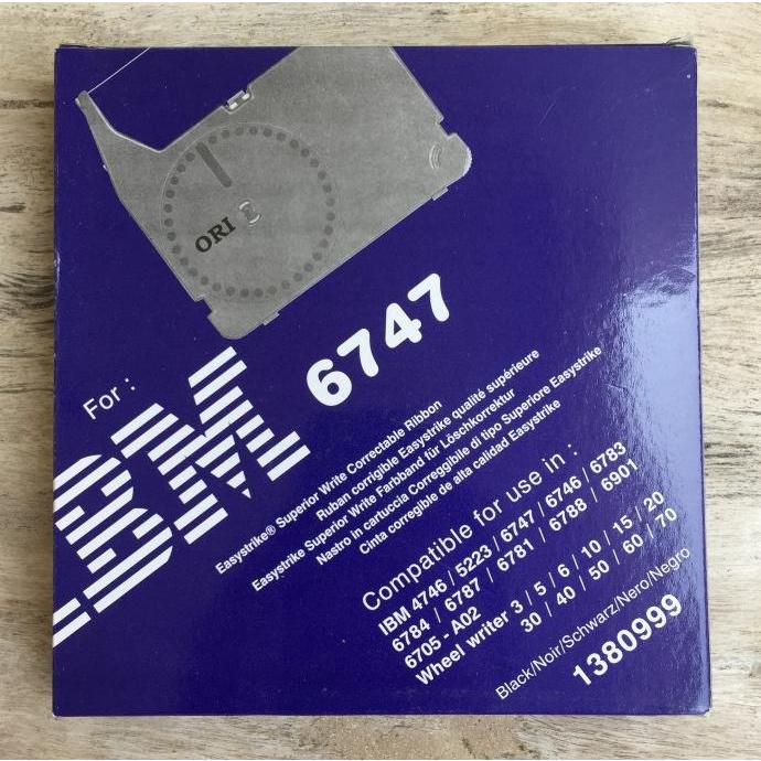 Populer Pita Mesin Ketik Ibm 6747
