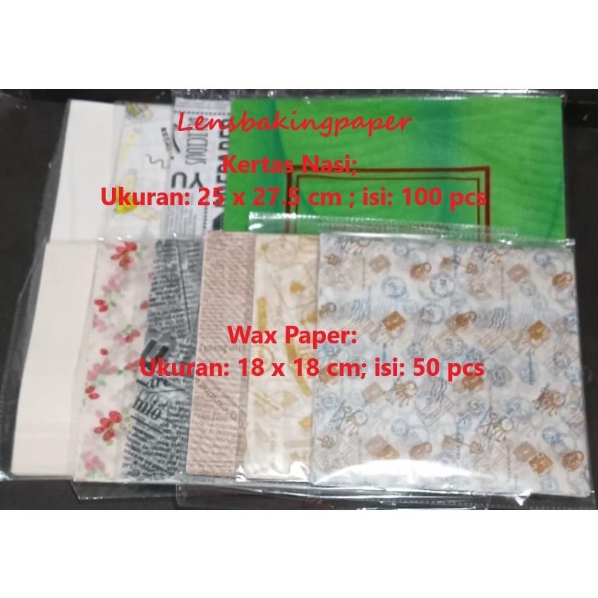 

Diskon Wax Paper Kertas / Alas / Tatakan Nasi / Burger / Kebab / Hot Dog / Roti Motif / Putih / Printing / Warna / Koran / Newspaper / Daun Pisang / Banana Leaf Ala Kfc/Mcd Food Grade Anti Lengket Msx