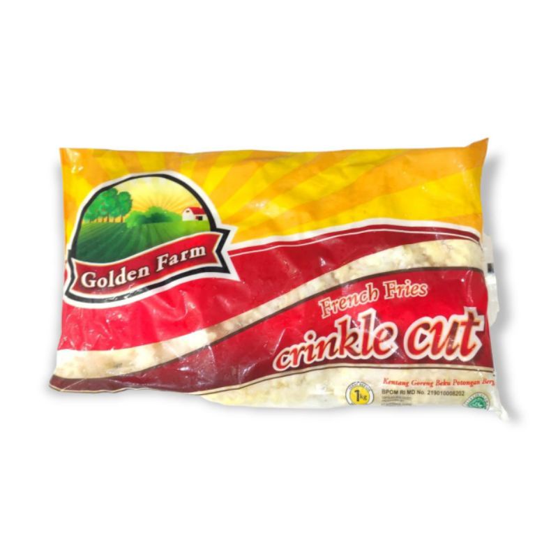 

Kentang Golden Farm Crinkle Cut 1kg 100% HALAL