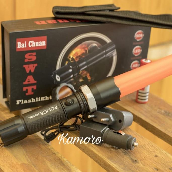 Senter Swat Police 99000W Original Stok Terbatas