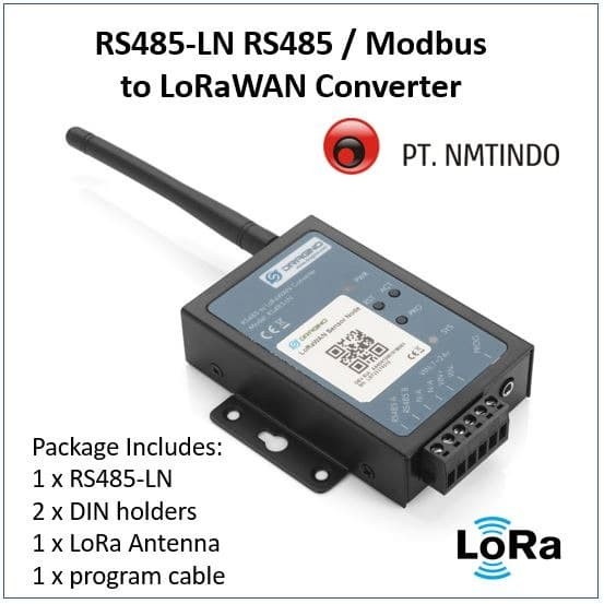 Plc Dragino Rs485-Ln Rs485 / Modbus To Lorawan Converter
