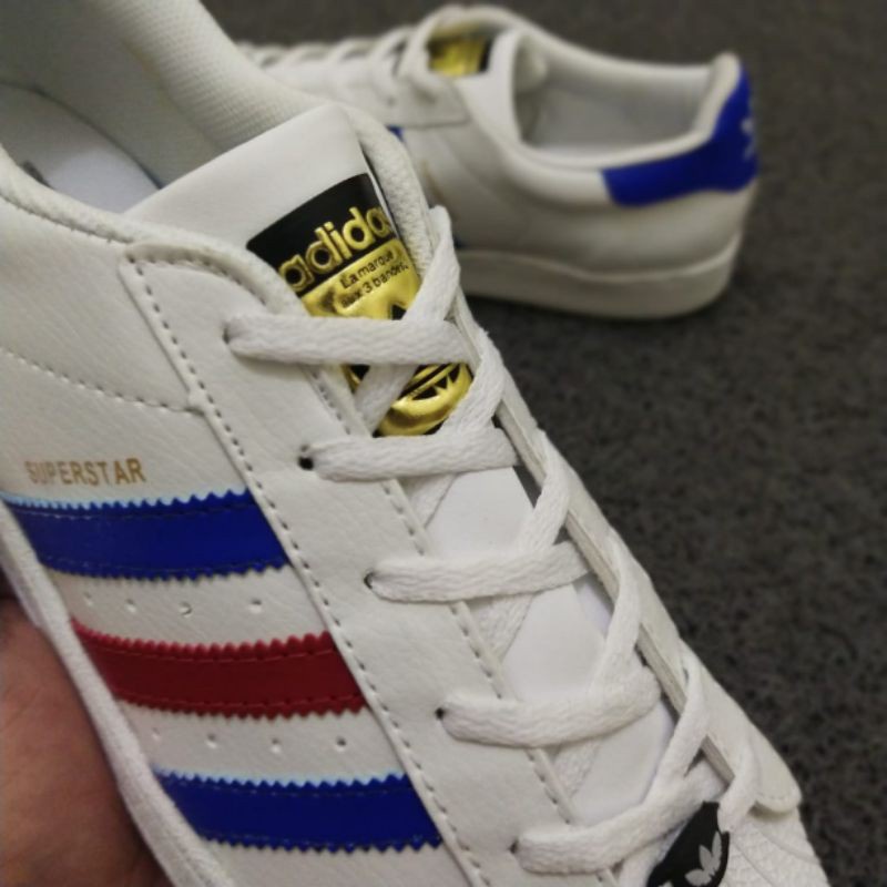 SEPATU PRIA UKURAN JUMBO BIG SIZE 45 46 47 48 ADIDAS SUPERSTAR FREE KAOS KAKI