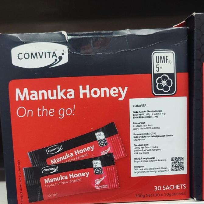 

paling diminati] COMVITA MANUKA HONEY UMF5+ SACHET 3010GR MADU SACHET