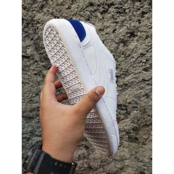 SEPATU UKURAN JUMBO BIG SIZE 45 46 47 48 PUTIH NAVY SNEAKERS KASUAL PRIA UKURAN BESAR BONUS KAOS
