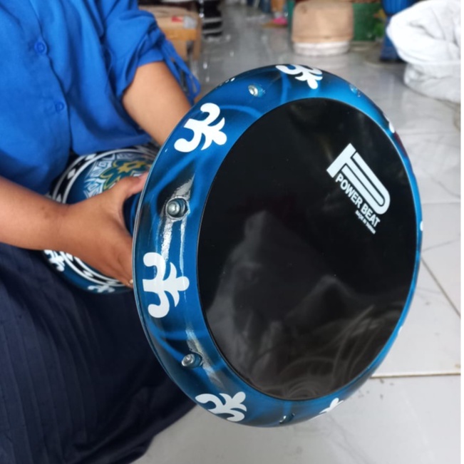 Darbuka alumunium cor mika aha ukuran 8.3/4