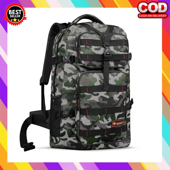 Tas Ransel Gendong Export Backpack Fashion Korea Pria Cowok Wanit Ky753 Army 3 In 1 Slingbag Tacti F