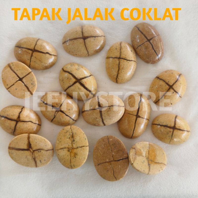 BATU TAPAK JALAK COKLAT DAN HITAM