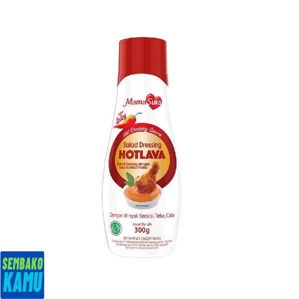 

Mamasuka Salad Dressing Hotlava 300 gr