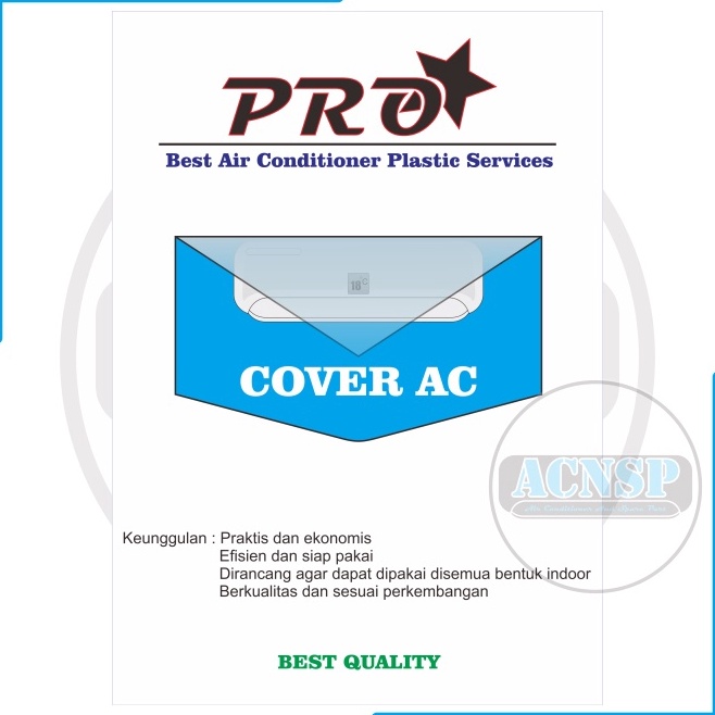 IPR plastik cuci ac cover ac 1/2 pk 3/4 pk 1 pk 1.5 pk 2 pk 2.5 pk ➠ ☆