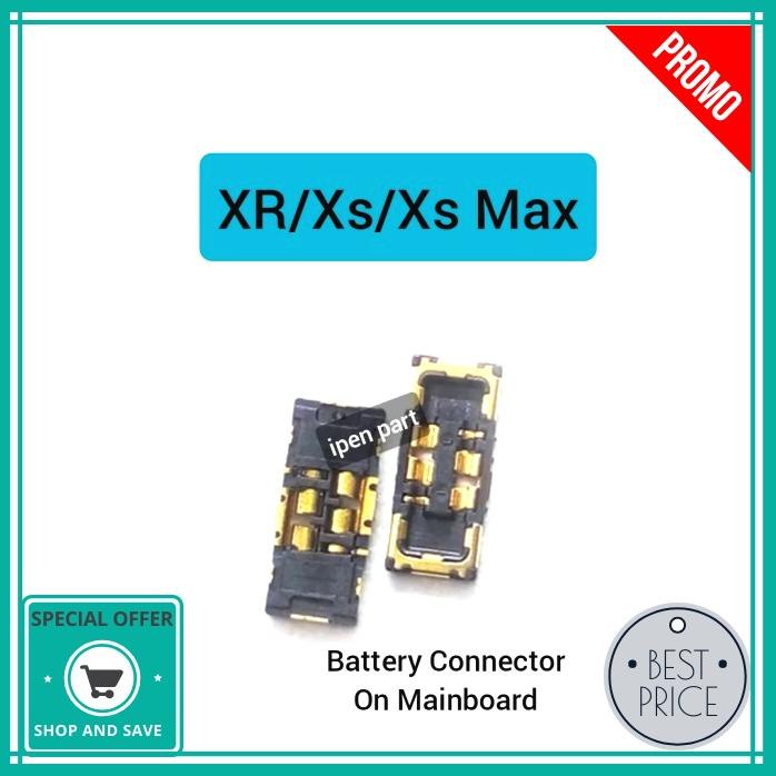 Konektor Baterai Iphone Xr Xs Max Original Connector Battery Di Mesin