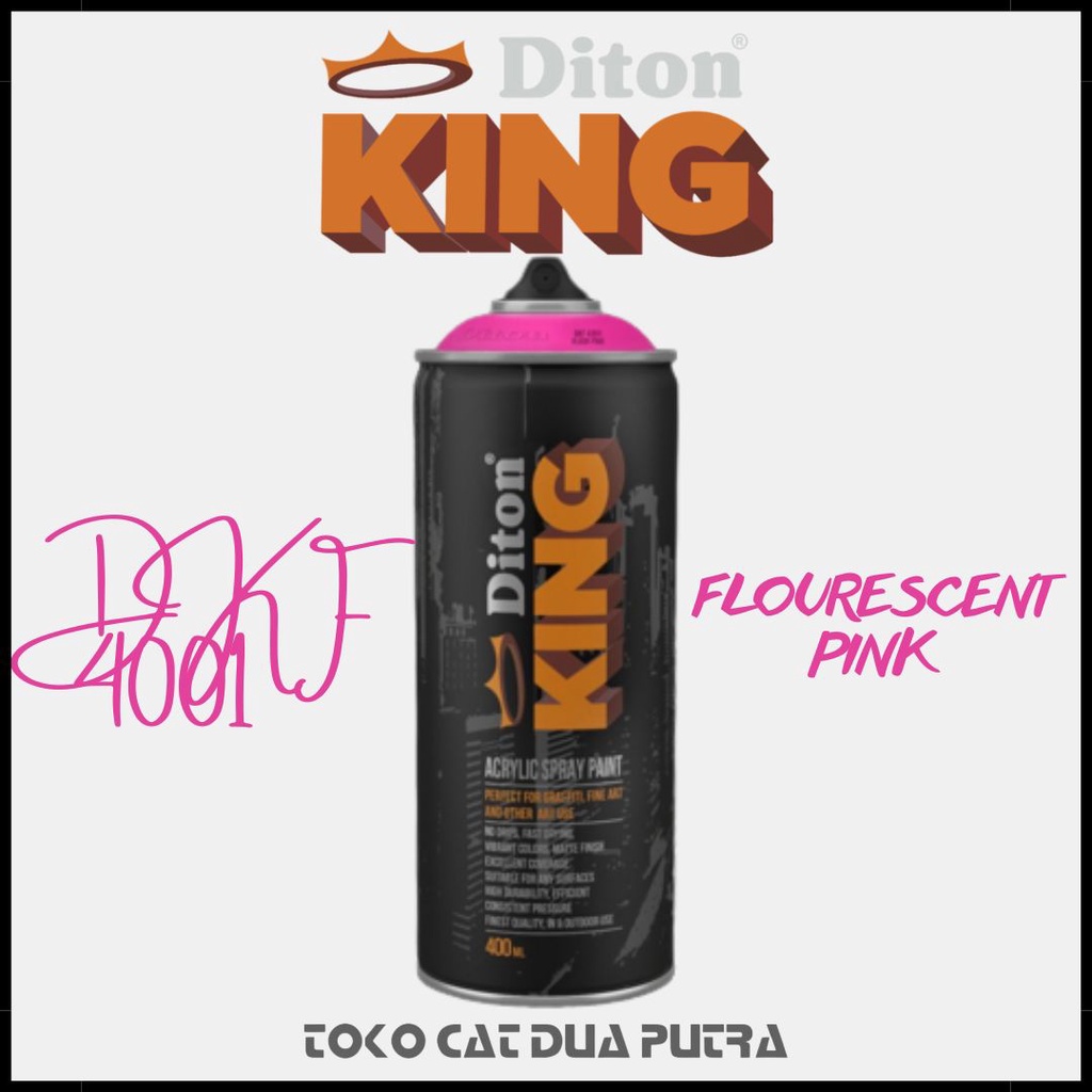 Diton King 400ml DKF 4001 Flourescent Pink