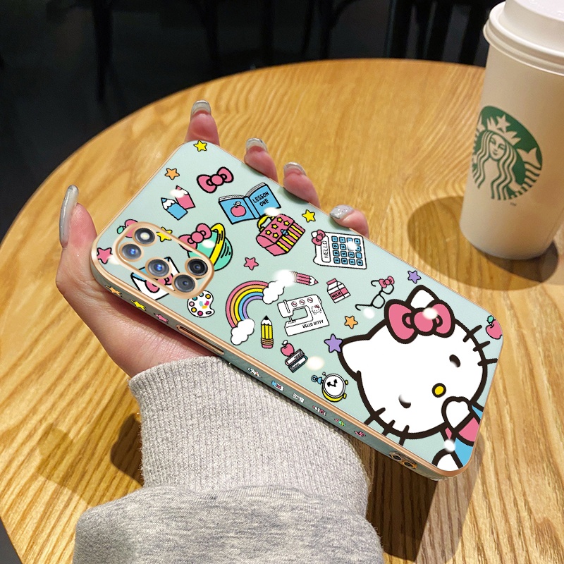 Case Ponsel untuk OPPO A92 A52 A72 A91 F15 A74 F19 A95 F19s Reno 6 Lite Reno 3 Case kamera Full Casi