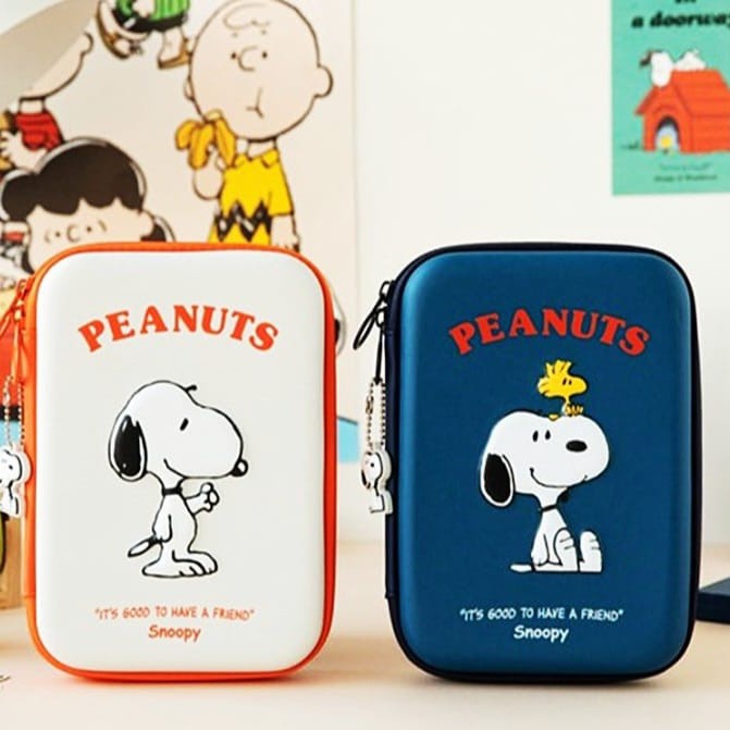 

Aurealiamall Tempat Organizer Snoopy / Pencil Case Snoopy / Tempat Serbaguna Import