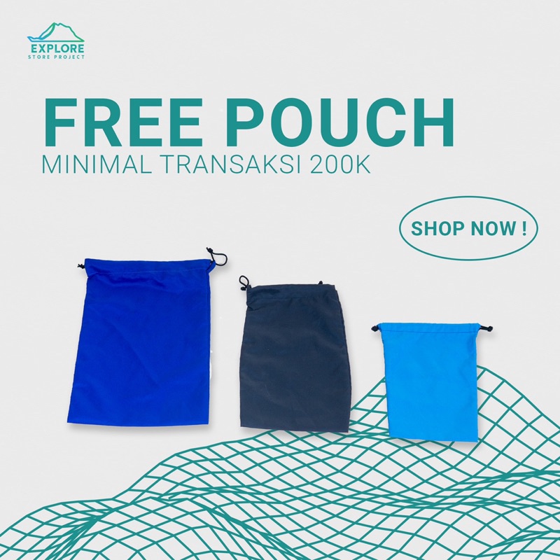 Pouch Tas Serut Tas Kecil