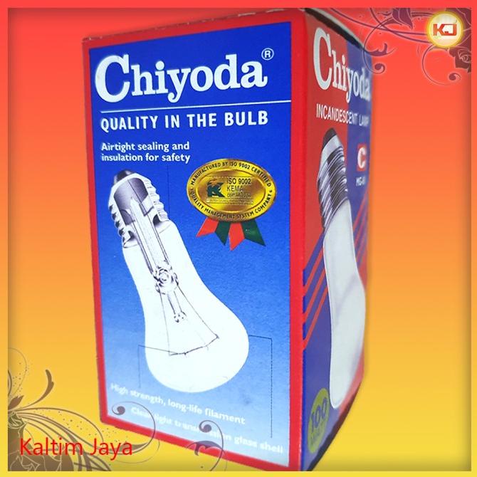 ,,,,,,,] Lampu Dop Pijar Kuning 100W / 100 Watt 230V Chiyoda Incandescent Lamp