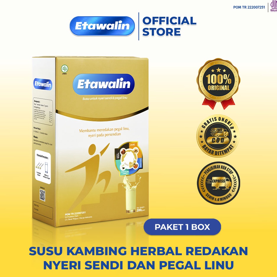 

✺Harga Murah W6M0E Original Etawalin - Susu Kambing Pencegahan Sendi & Tulang Bermasalah D75 ➳Kirim Sekarang