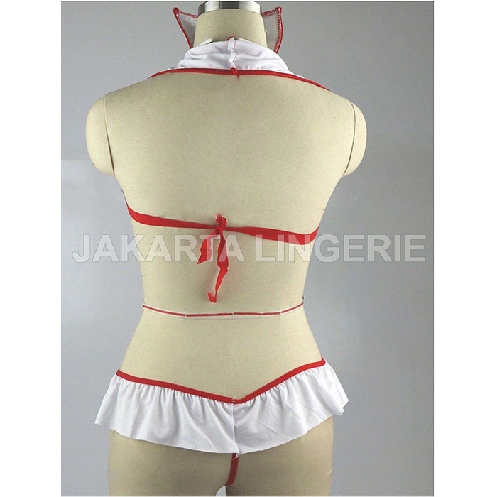 Jakarta Lingerie Hot Costume Nurse Jlk621 Small Big Jumbo Size Terbaru