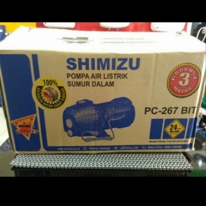 pompa air Shimizu non otomatis jet pump PC 267 bit