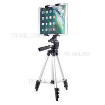 Terbaik Tripod 1 meter plus holder hp dan holder tablet 10 inch serbuuu 