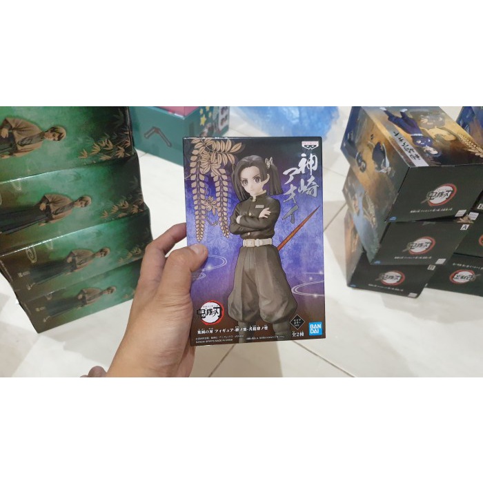 Figure Bandai Banpresto Kimetsu No Yaiba Aoi Kanzaki A Ori Murah