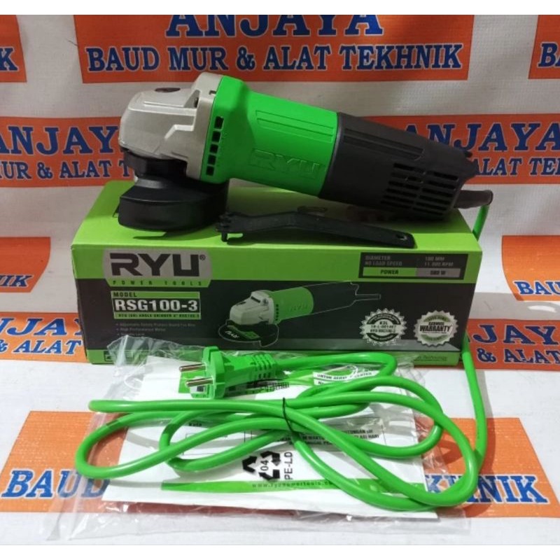 MESIN GERINDA TANGAN 4"RYU