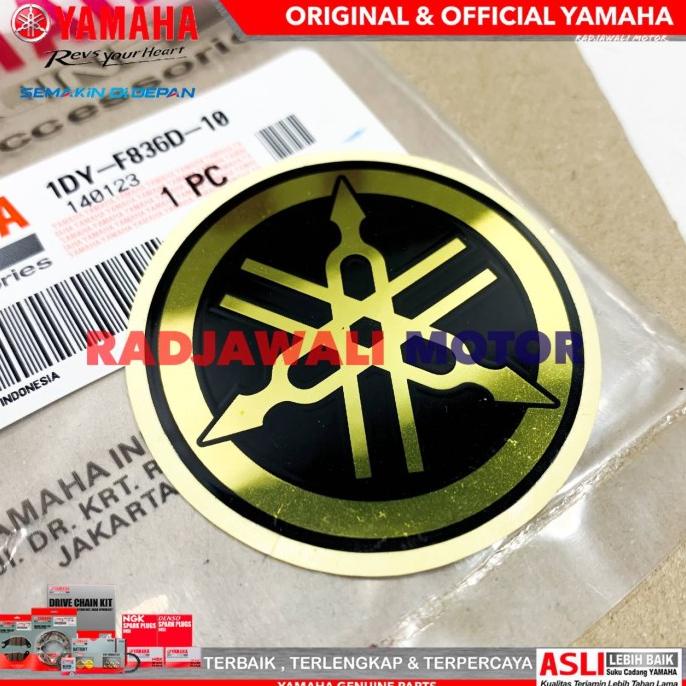 Emblem Logo Yamaha Gold Sayap Depan Jupiter Z1 Asli Original Yamaha