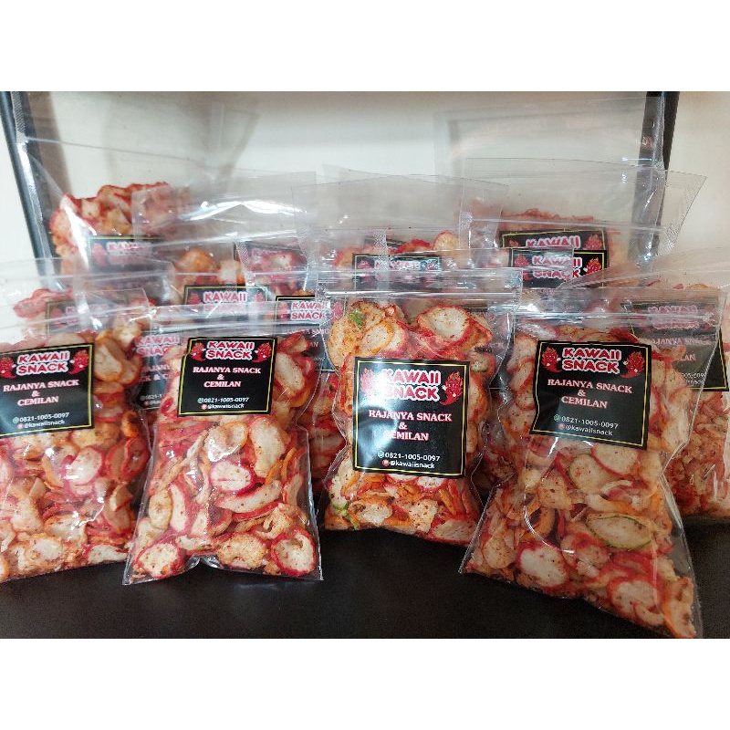 

Kerupuk Seblak Kencur Pedas Premium Murah 3000an