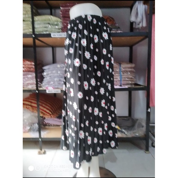 promo rok/rok plisket melati/premium/rok daisy premium