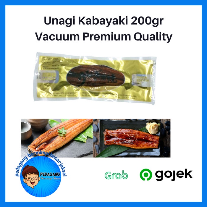 

Unagi Kabayaki 200gr Vacuum Premium Quality Unagi