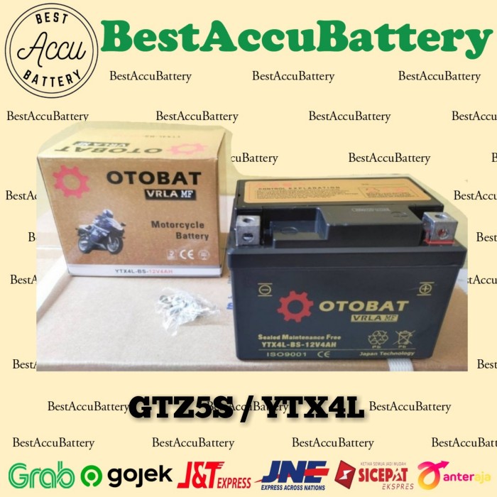Best Seller Aki Motor Honda Beat Otobat Gtz5S Mf Aki Kering