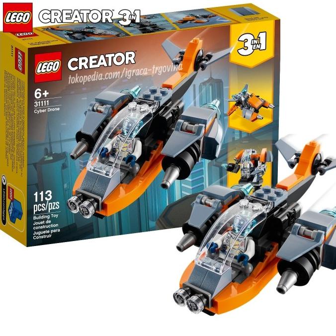 LEGO Creator 31111 Cyber Drone - Lego Helicopter