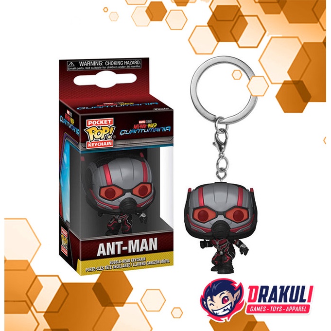 Toys Funko Pop Keychain Marvel Ant-Man Wasp Quantumania Ant-Man