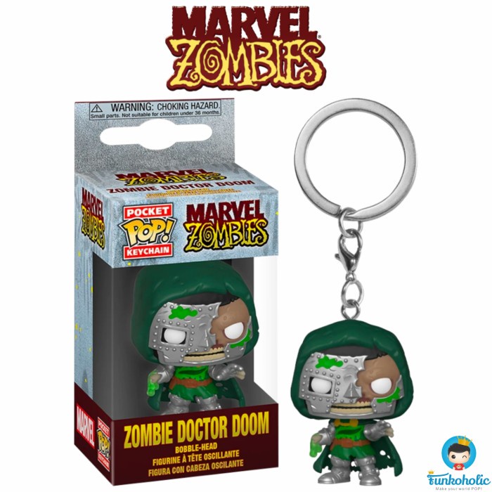 Funko Pocket Pop Keychain Marvel Zombies - Zombie Doctor Doom