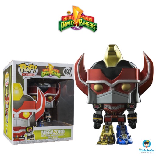 Funko Pop Television Power Rangers - Megazord (Metallic) (Exclusive)