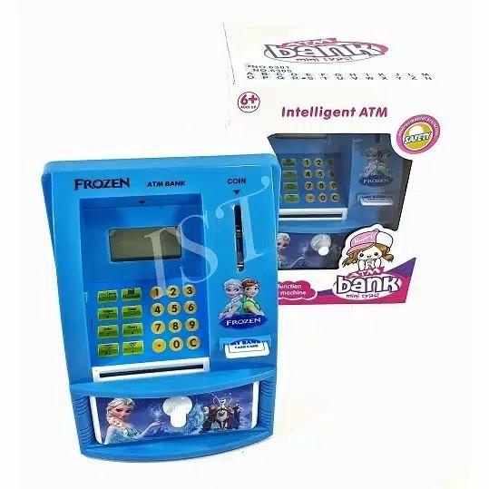 Mainan Atm Frozen / Celengan Atm Bank