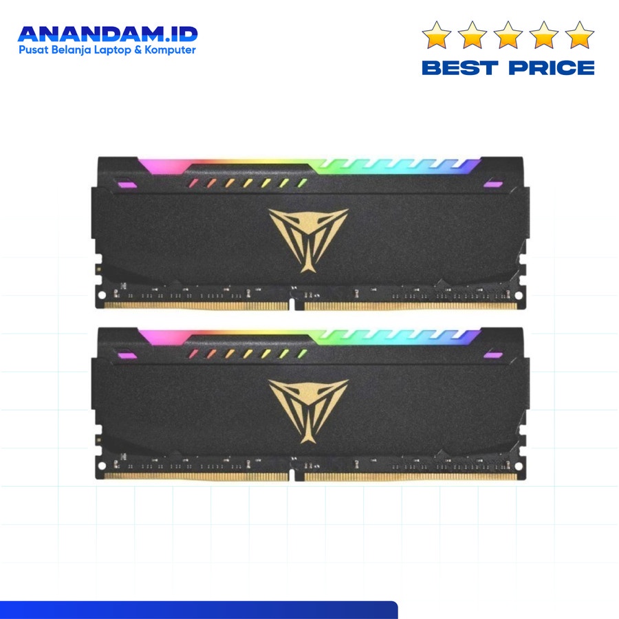 RAM Patriot Viper Steel RGB DDR4 16GB (2x8GB) 3600MHz Kit DualChannel