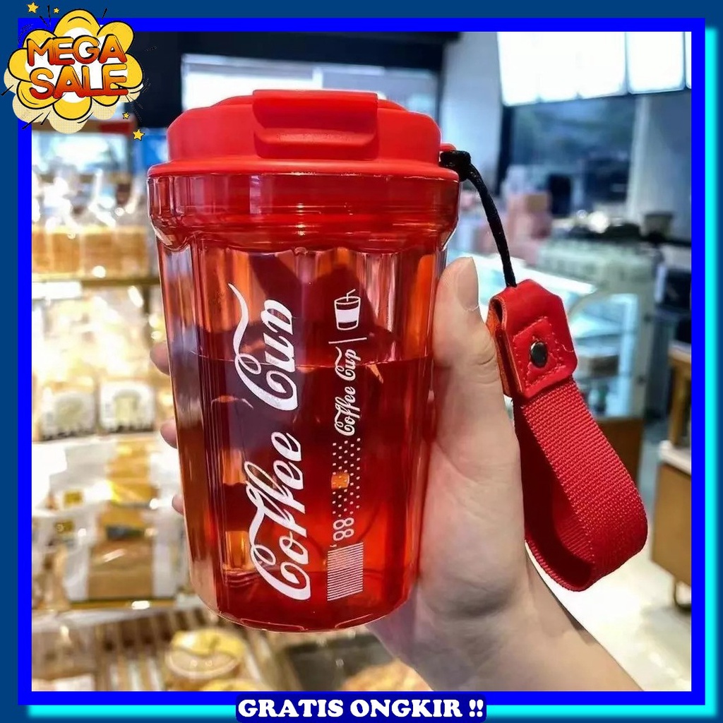 Tumbler Minum Anak Tahan Panas Dan Dingin Bottle Korea Plastik Tumbrl Minuman Cowok Botol Tumbl Kopi