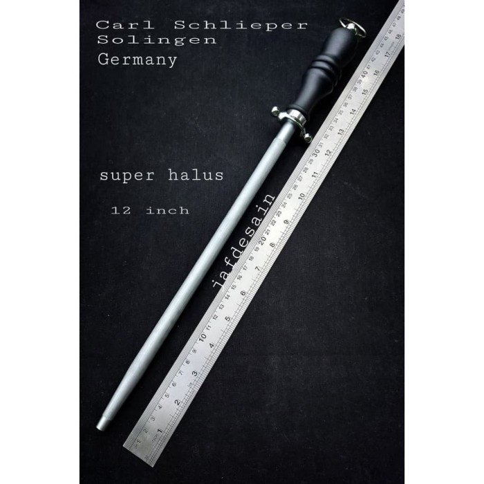 Asahan Pisau Super Halus 12" Carl Schlieper Solingen Germany ORIGINAL
