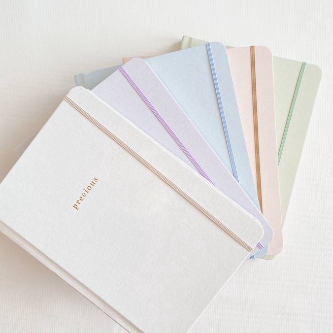 

✨TERBARU✨ Blessing Bell Gemstone Series Notebook A5 | Lined | Blank | Grid buruan
