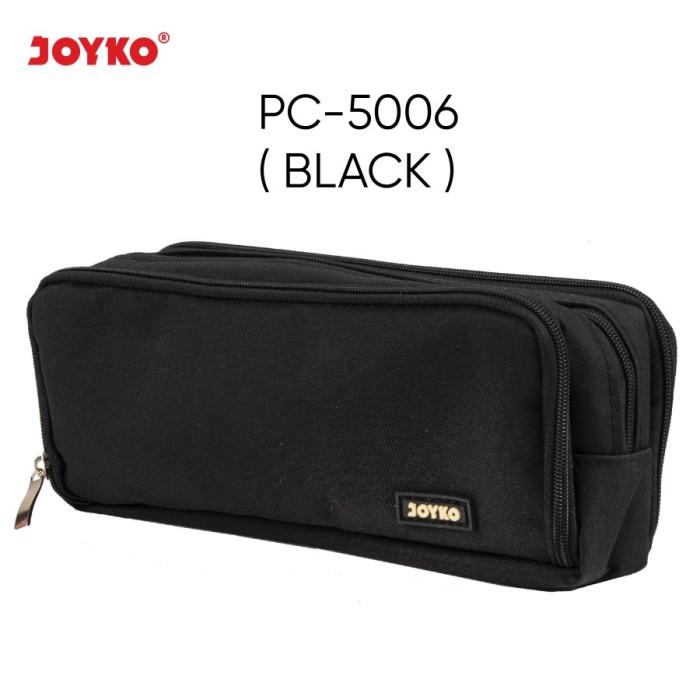 

Kotak Tempat Pensil Pencil Case Joyko Pc-5006 - Black