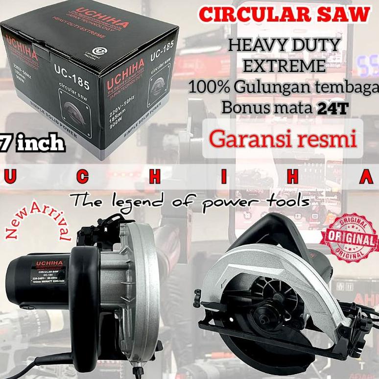 GERGAJI MULTIFUNGSI CIRCULAR SAW UC 185 MAGIC SAW GERGAJI KAYU BESI PIPA JAPAN TERMURAH FREE ONGKIR