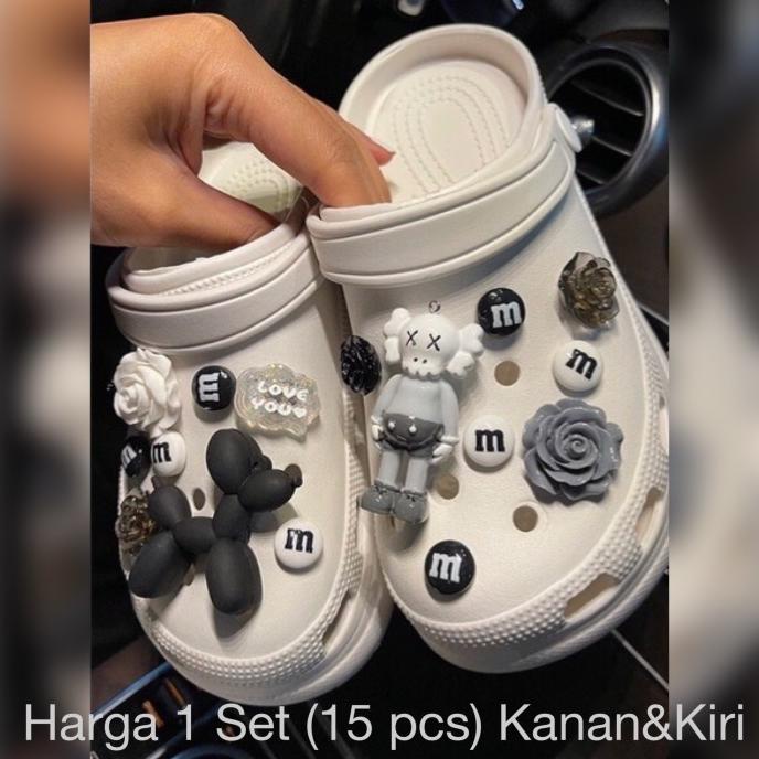 Jibbitz Kaws Set | Jibbitz Crocs Aksesoris Kaws