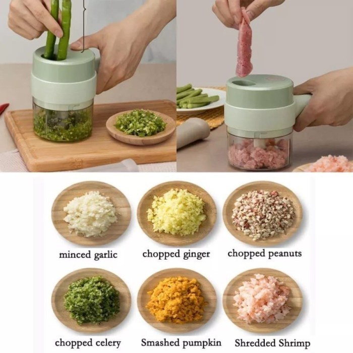 BAROKAH gAMIS Food Chopper Autocut Pemotong Super Rapi