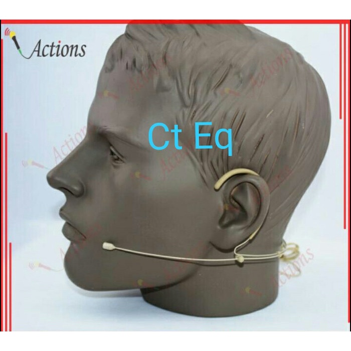 TERMURAH Mic lidi mic headset skin tone mic wireless condensor