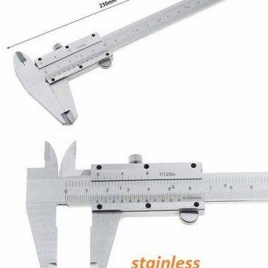 

Taffware Penggaris Sigmat Stainless Steel Jangka Sorong Profesional