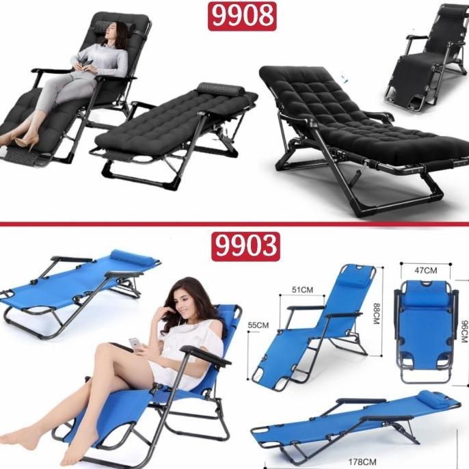 KURSI LIPAT KURSI MALAS KURSI SANTAI RANJANG LIPAT FOLDING BED