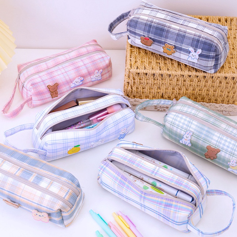 

☈ry Best Product➞ Mismi Bay Pencil Case Kotak Pensil Sekolah Stylish Alat Tulis Perempuan Cute - K1B B95